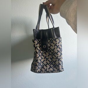 Vintage Tommy Hilfiger canvas purse